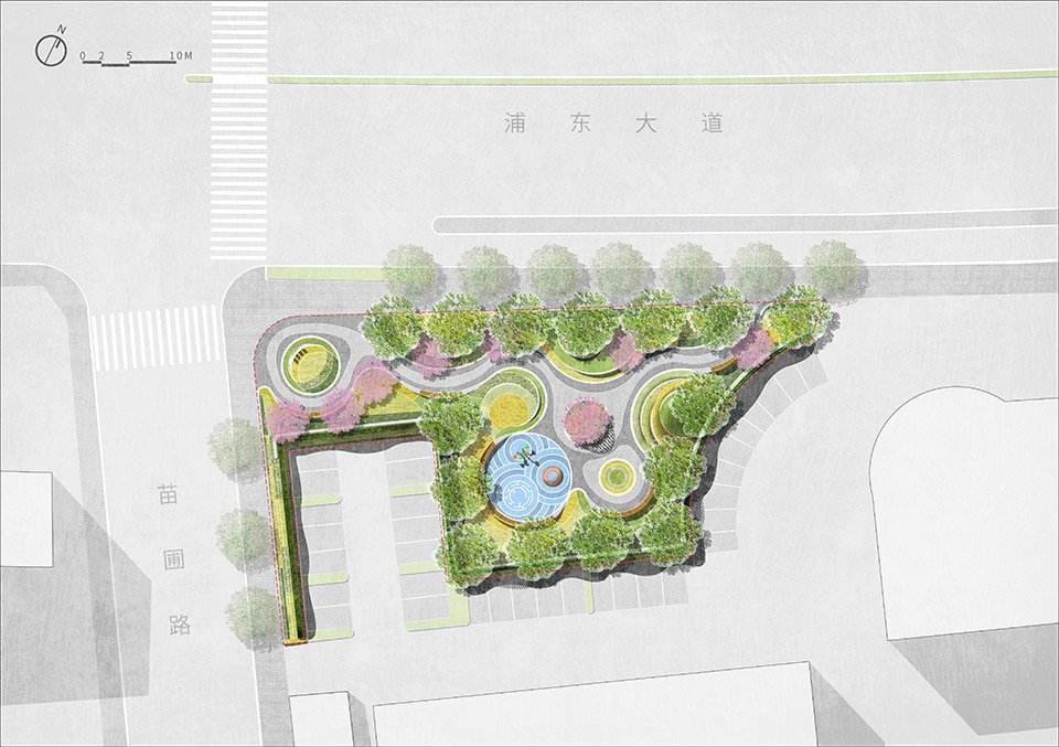 上海泾馨绿地口袋公园 / U+ Design Lab