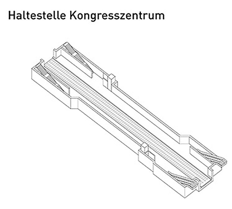 Karlsruhe 轻铁隧道，德国 / allmannwappner