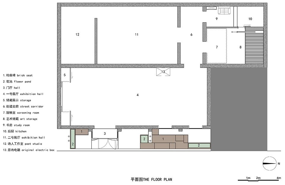 XYZ 画廊，北京 / 礽建筑