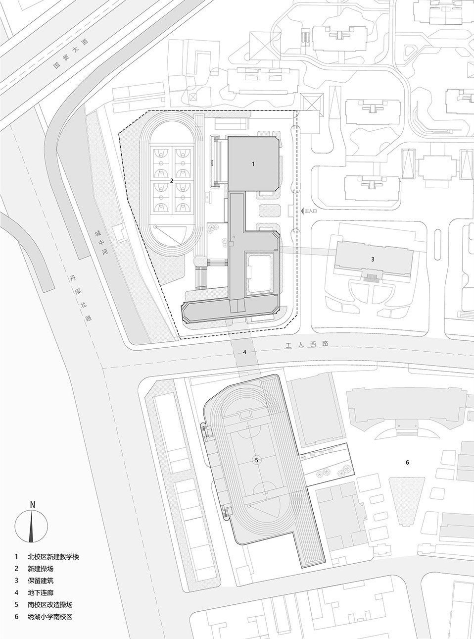 义乌绣湖小学扩建工程 / 九米设计 义乌绣湖小学扩建工程 / 九米设计