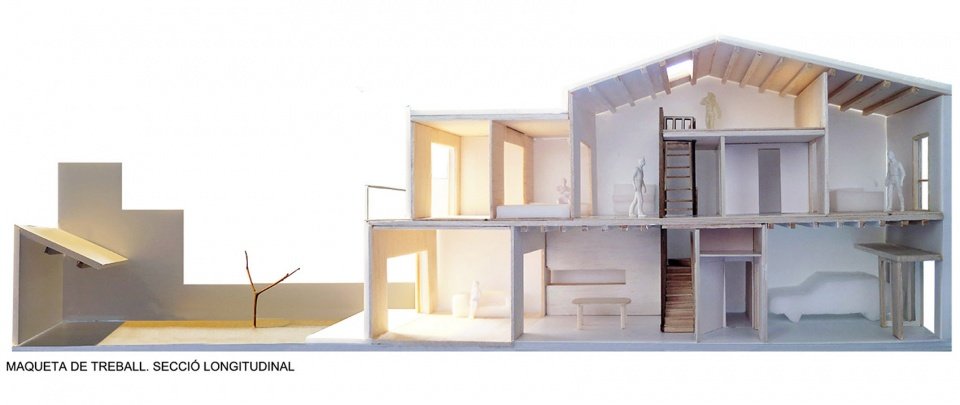95PLA 特拉萨联排住宅翻新扩建，巴塞罗那 / Vallribera Arquitectes