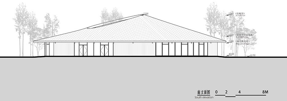 环秀湖湿地科普宣教馆建筑设计，天津 / 北林风景建筑研究中心