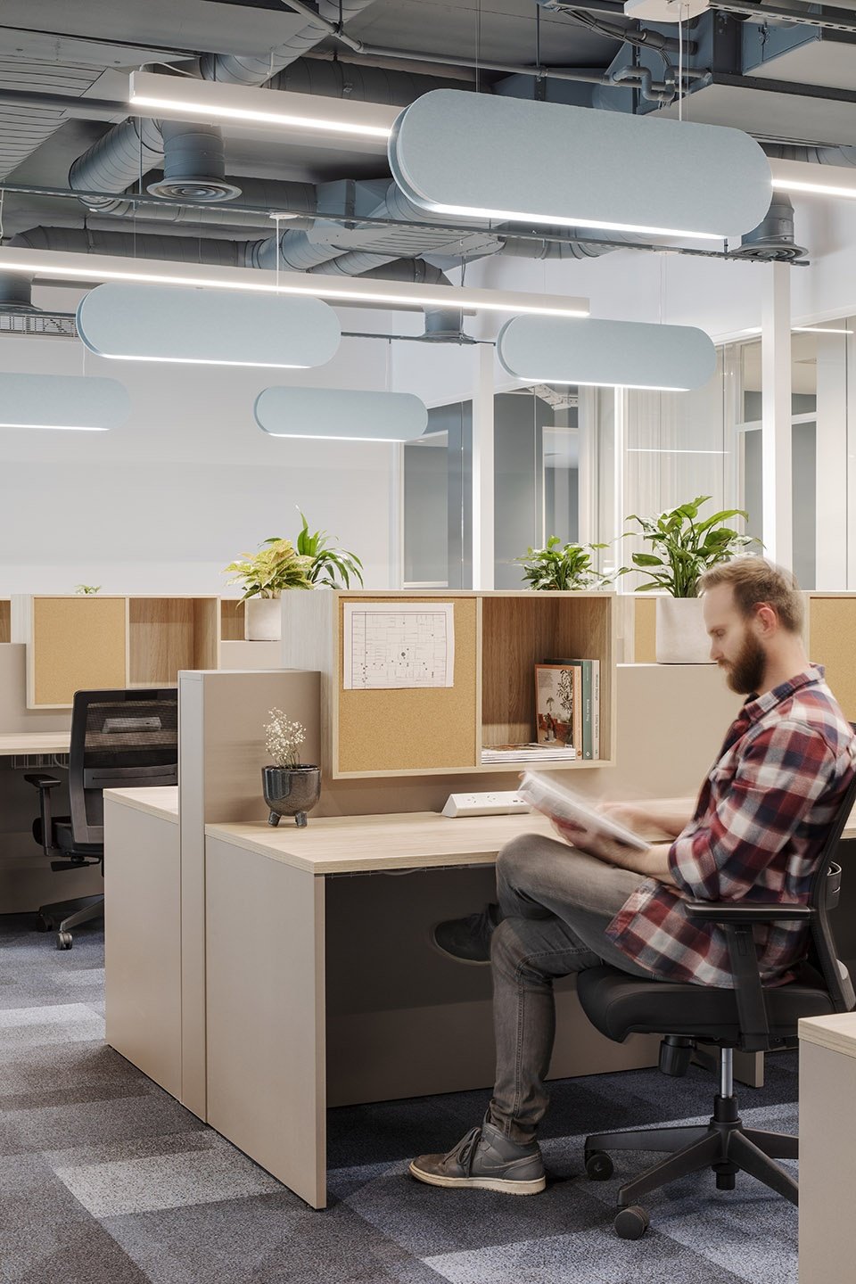 The Commons South Yarra 共享办公空间，墨尔本 / Foolscap Studio