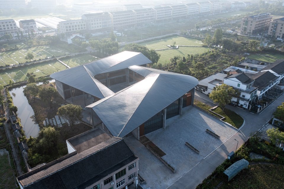 路廊驿站·综合服务中心，台州 / 杭州园·舍建筑景观设计