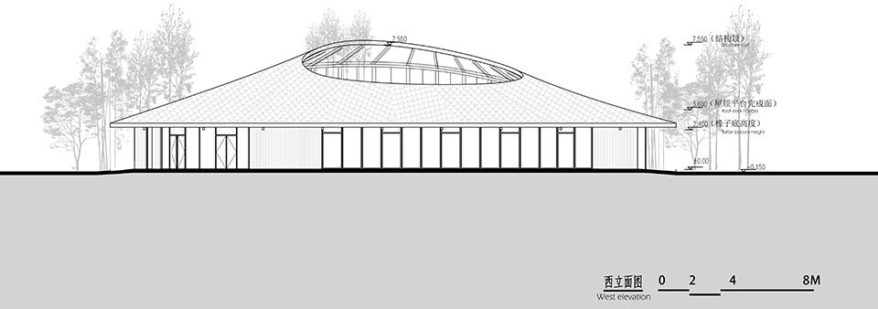 环秀湖湿地科普宣教馆建筑设计，天津 / 北林风景建筑研究中心