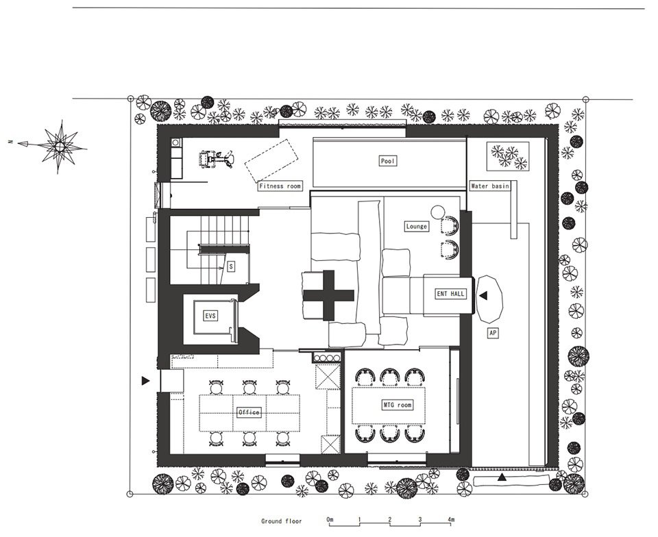 C4L 住宅，东京 / CUBO design architect