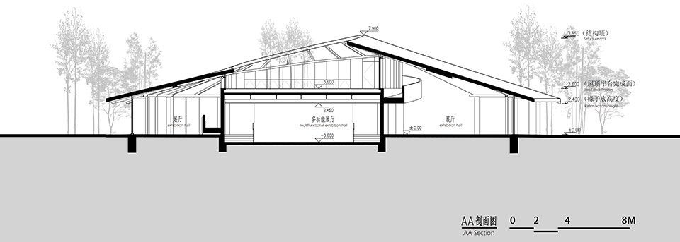 环秀湖湿地科普宣教馆建筑设计，天津 / 北林风景建筑研究中心