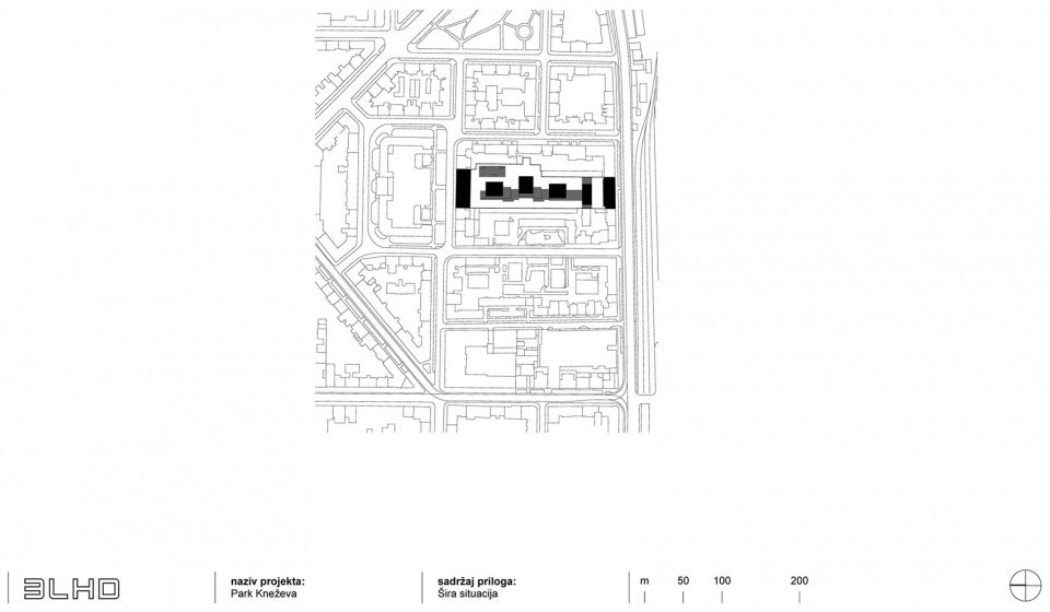 Park Kneževa 住宅街区，克罗地亚 / 3LHD
