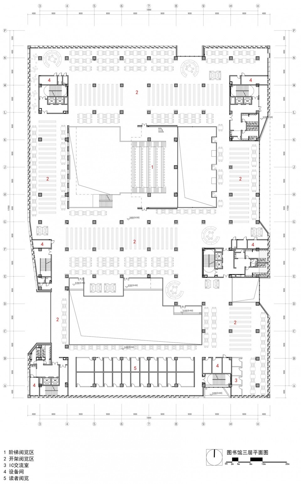 西北农林科技大学北校区图书馆，陕西 / 华南理工大学建筑设计研究院有限公司 陶郅工作室