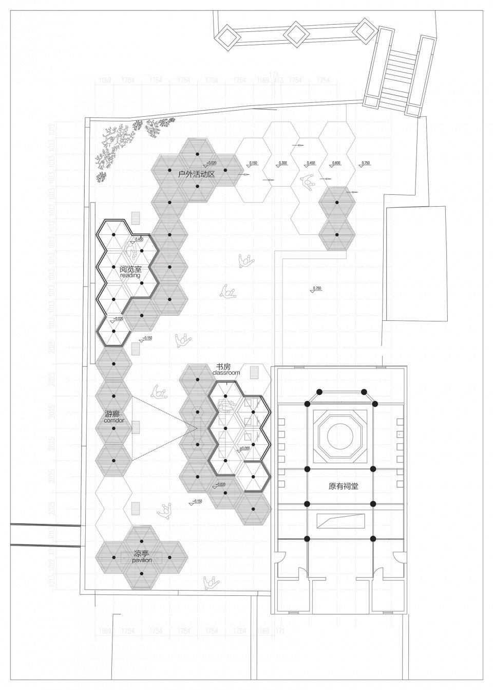 夏木塘儿童公益书院，江西 / 上海交通大学奥默默工作室 + HDD 上海华都建筑规划设计有限公司