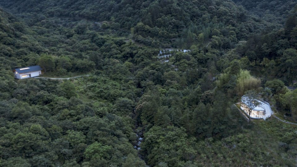 秦岭宿集 空山九帖书店·王维的寂寞、山果落餐厅 / STUDIO QI