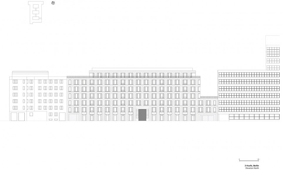 三庭院建筑综合体，德国 / TCHOBAN VOSS Architekten