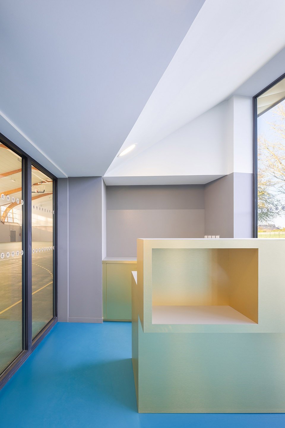 Coum 体育中心翻新扩建，法国 / ENO Architectes