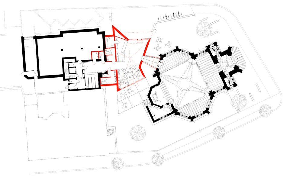 红色教堂改造，捷克 / atelier-r