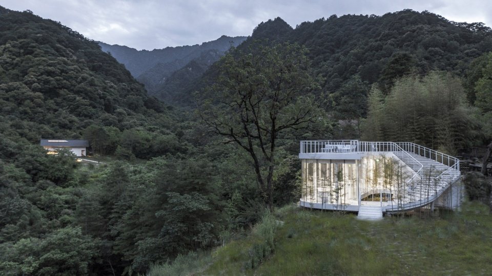 秦岭宿集 空山九帖书店·王维的寂寞、山果落餐厅 / STUDIO QI