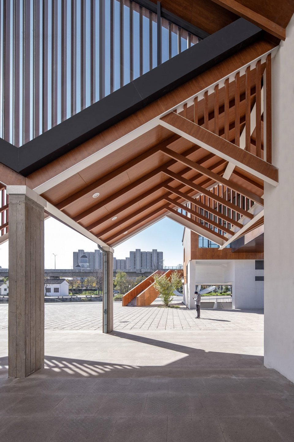 柯桥笛里广场,绍兴 / 同济大学建筑设计研究院若本建筑工作室 柯桥笛里广场,绍兴 / 同济大学建筑设计研究院若本建筑工作室