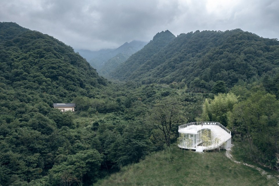 秦岭宿集 空山九帖书店·王维的寂寞、山果落餐厅 / STUDIO QI