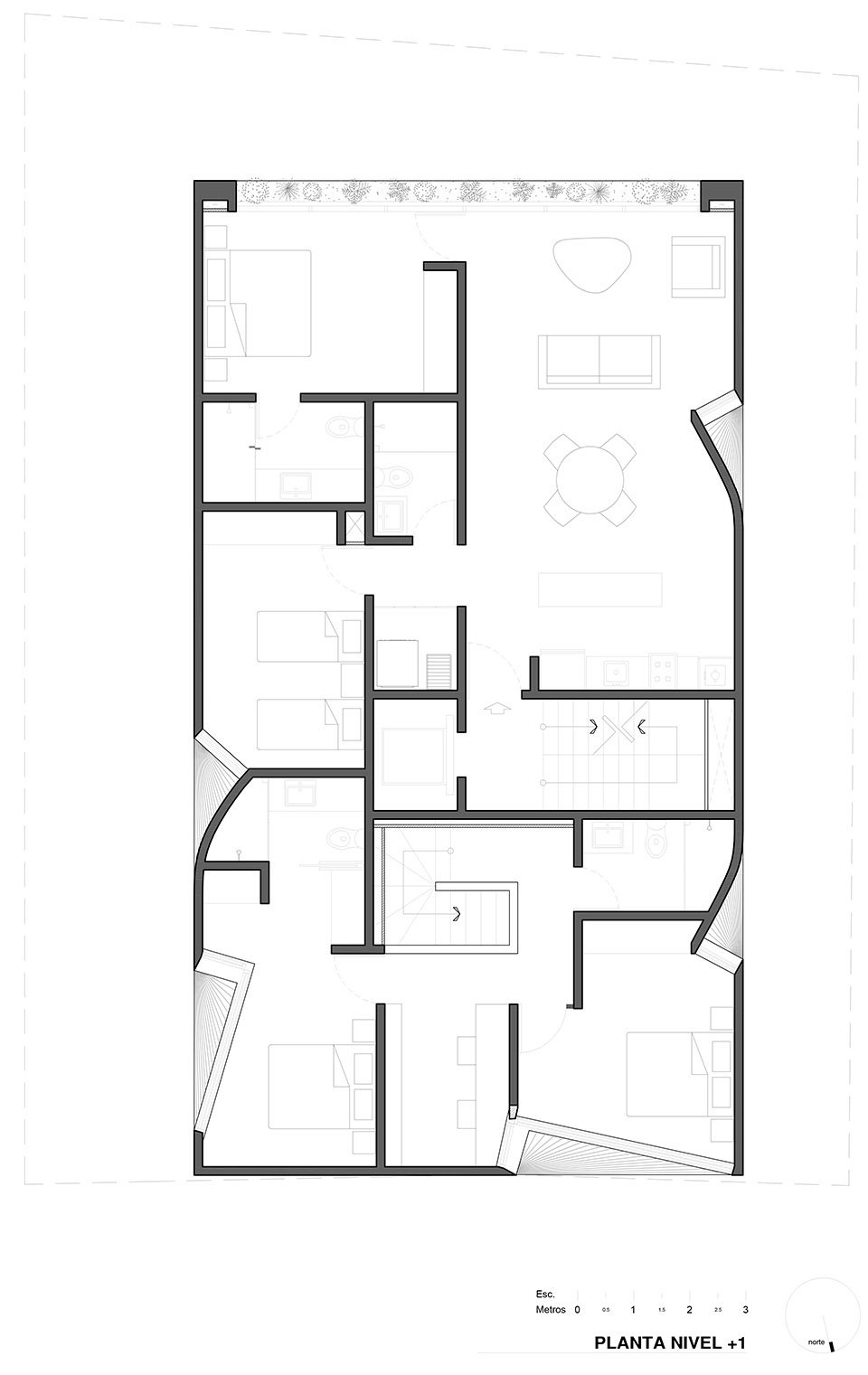 DL1310 公寓楼，墨西哥 / Michan Architecture + Young & Ayata