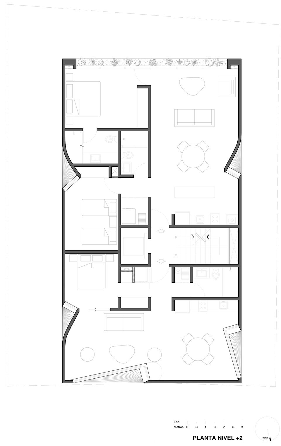 DL1310 公寓楼，墨西哥 / Michan Architecture + Young & Ayata