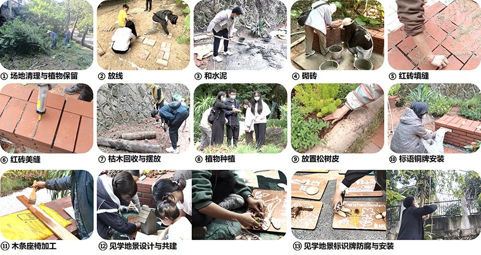 鲸山别墅社区共建花园，深圳 / 哈尔滨工业大学（深圳）建筑学院公共空间实验室