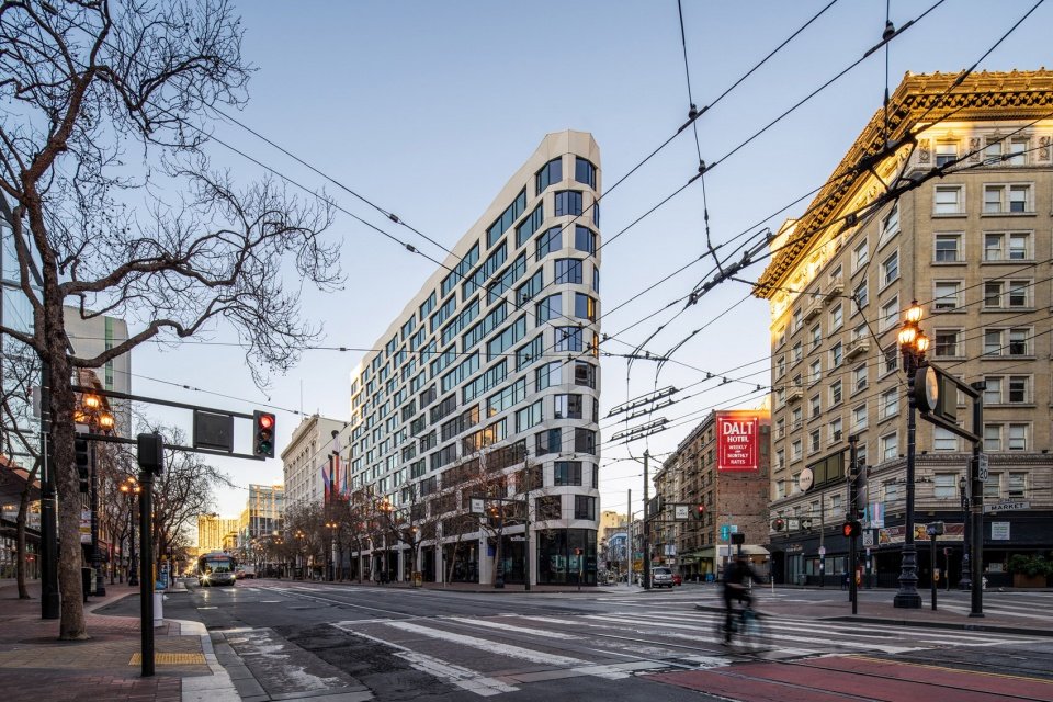 Serif 公寓和 The Line 酒店,旧金山 / Handel Architects Serif 公寓和 The Line 酒店,旧金山 / Handel Architects