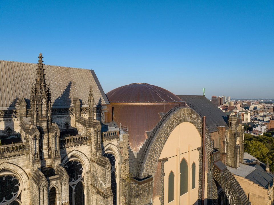 圣约翰神明大教堂穹顶修复,纽约 / Ennead Architects 圣约翰神明大教堂穹顶修复,纽约 / Ennead Architects