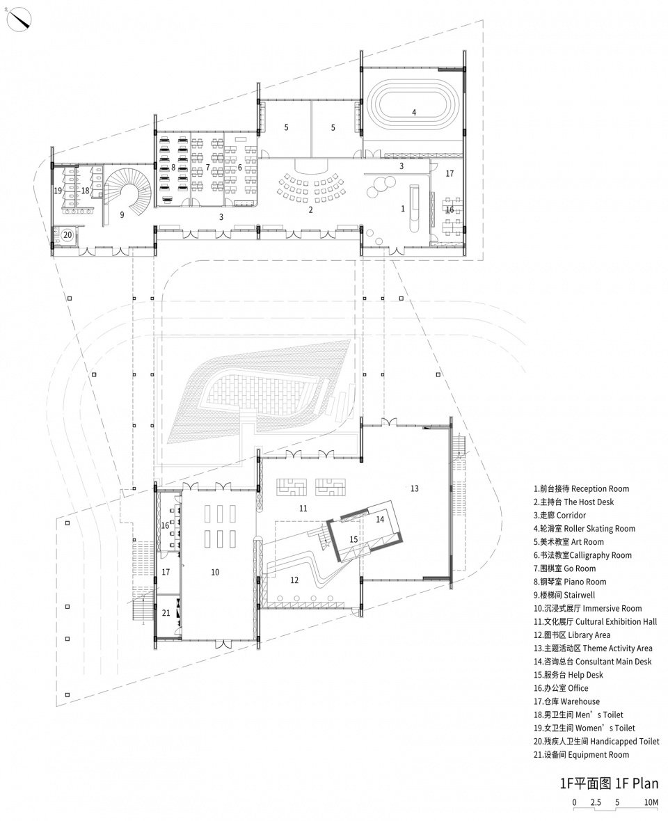 路廊驿站·综合服务中心，台州 / 杭州园·舍建筑景观设计