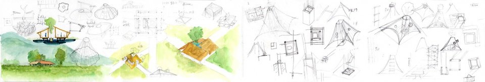 稻田塔亭，浙江桐庐 / 跳房子建筑工作室