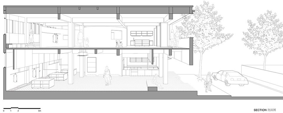 碑亭巷 62 号集合店,南京 / MOU 建筑工社 碑亭巷 62 号集合店,南京 / MOU 建筑工社