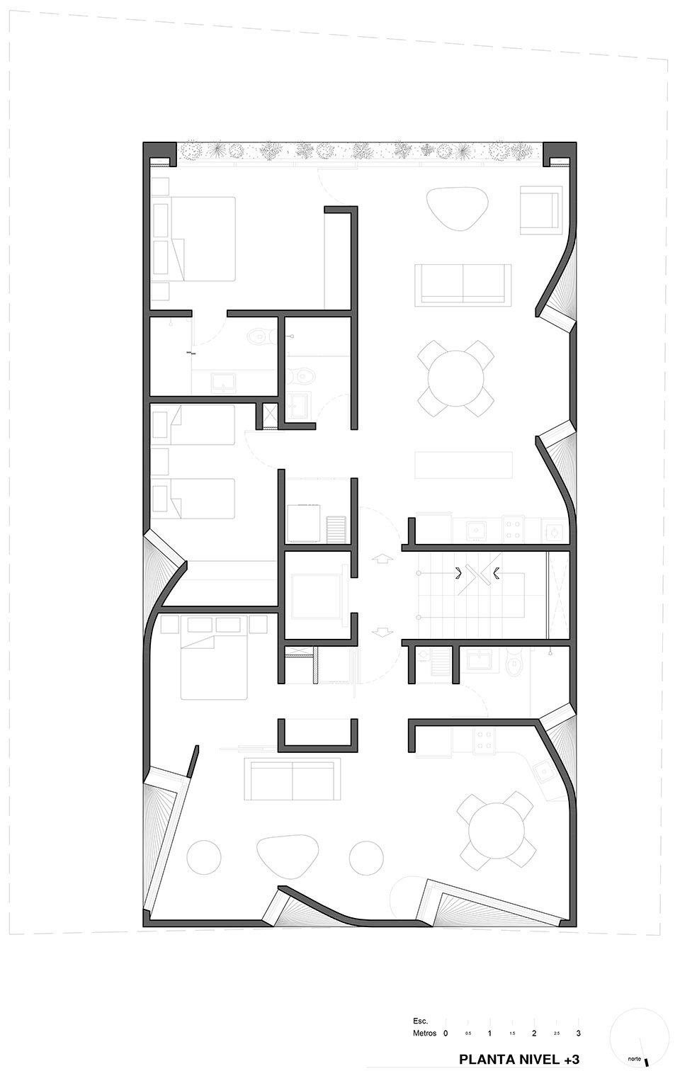 DL1310 公寓楼，墨西哥 / Michan Architecture + Young & Ayata