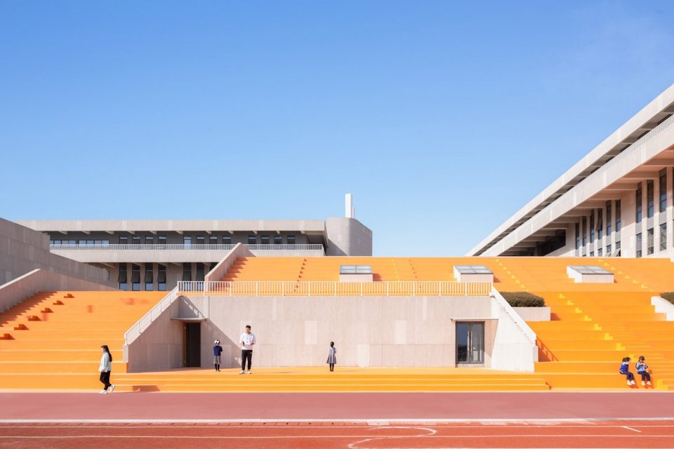 成都外国语学校仁寿校区 / 江苏中锐华东建筑设计研究院有限公司 荣朝晖工作室 成都外国语学校仁寿校区 / 江苏中锐华东建筑设计研究院有限公司 荣朝晖工作室