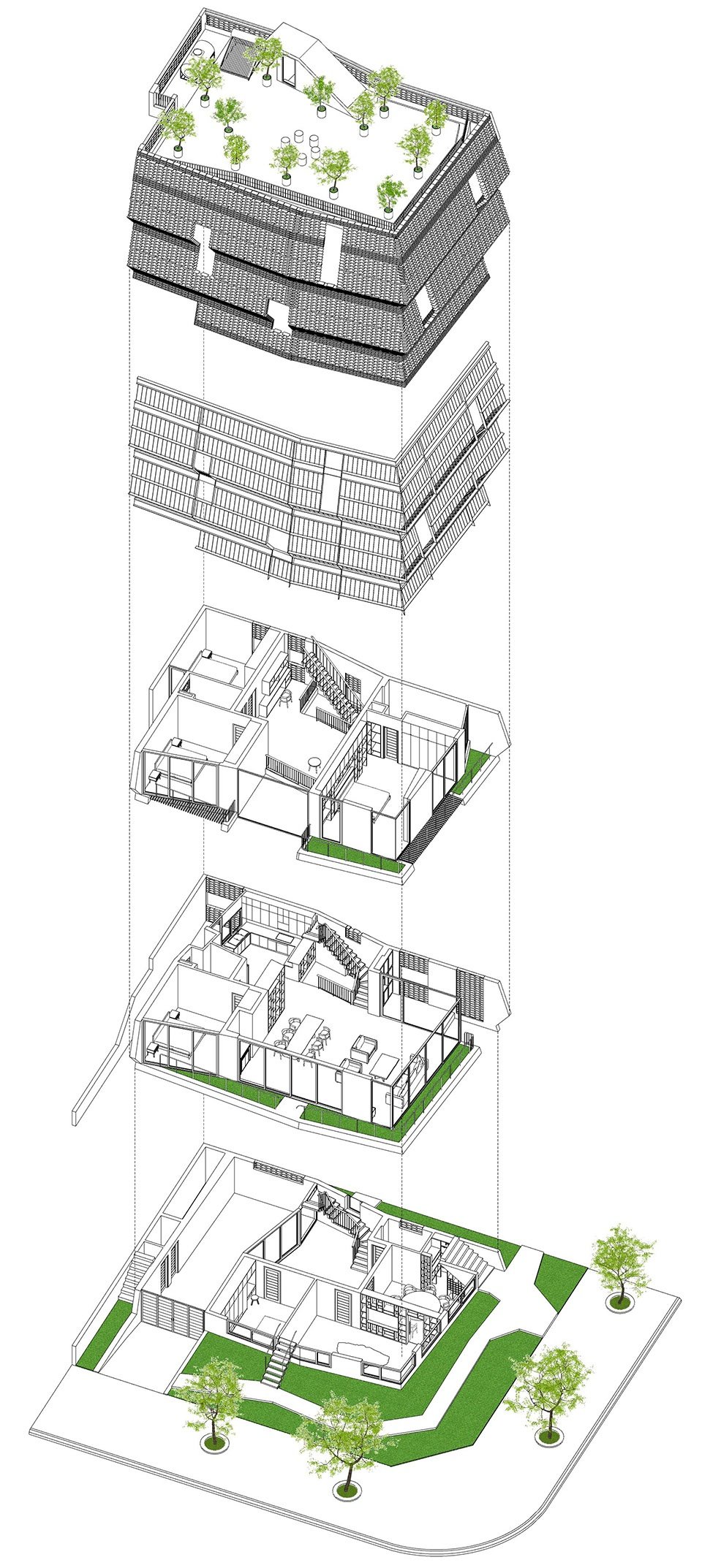 瓦巢住宅,越南 / H&P Architects 瓦巢住宅,越南 / H&P Architects