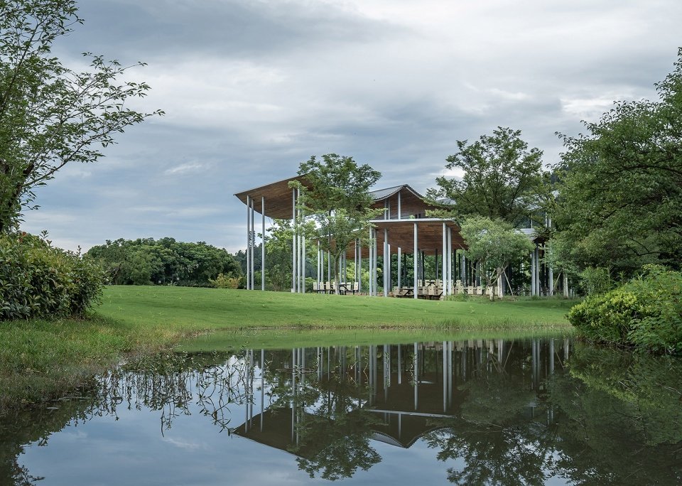 径山花海帐亭，杭州 / 浙江农林大学园林设计院 + 东维建筑