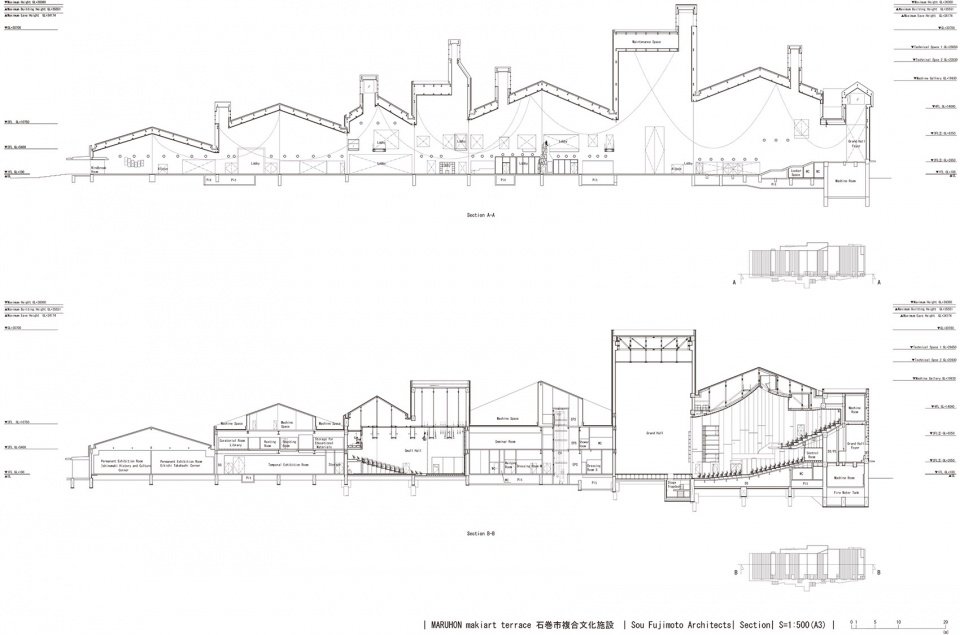石卷市综合文化设施，日本 / 藤本壮介建筑设计事务所