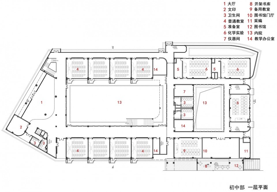 成都外国语学校仁寿校区 / 江苏中锐华东建筑设计研究院有限公司 荣朝晖工作室 成都外国语学校仁寿校区 / 江苏中锐华东建筑设计研究院有限公司 荣朝晖工作室
