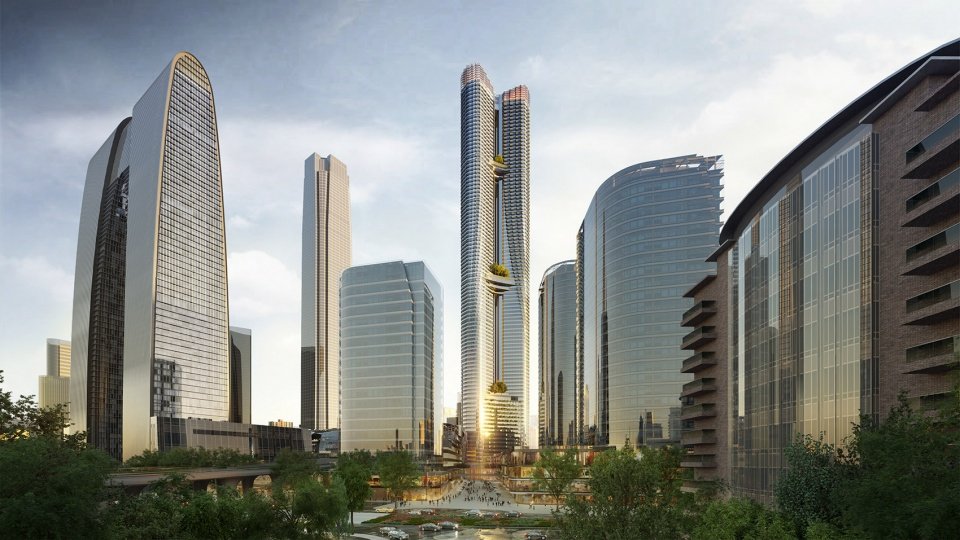 SOM 在苏州与中海合作打造地标塔楼