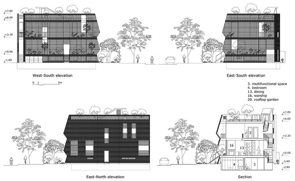 瓦巢住宅,越南 / H&P Architects 瓦巢住宅,越南 / H&P Architects