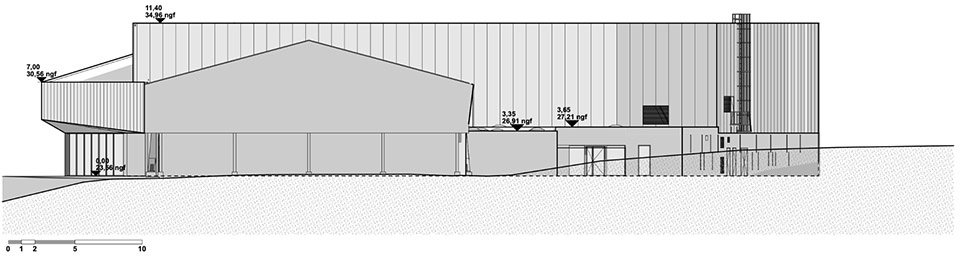 Coum 体育中心翻新扩建，法国 / ENO Architectes