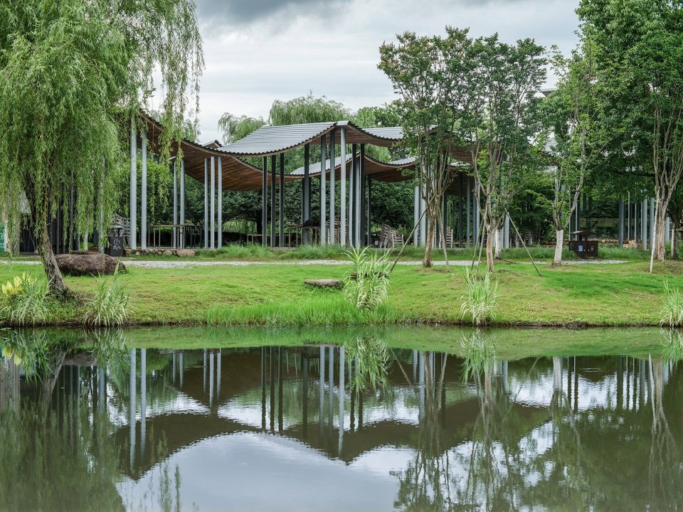 径山花海帐亭，杭州 / 浙江农林大学园林设计院 + 东维建筑