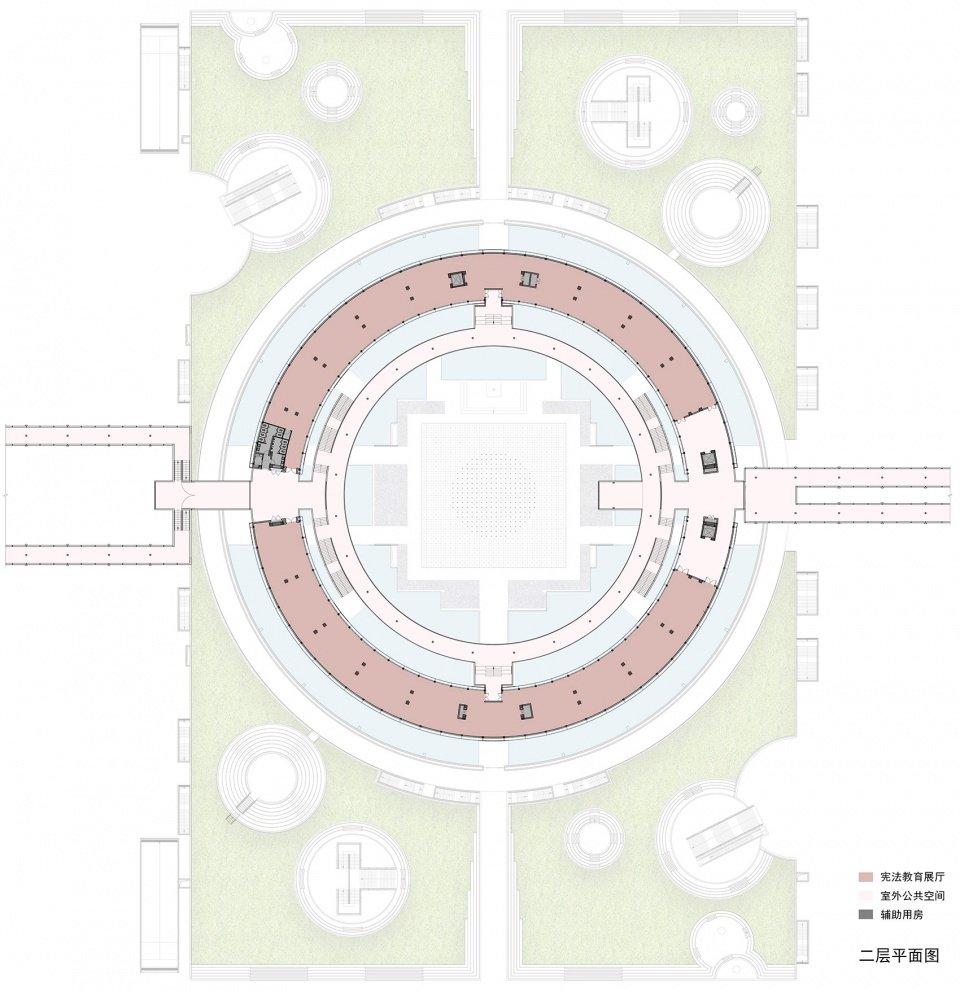 南京宪法公园及绿博园城市客厅配套设施建筑设计 / 张·雷设计研究
