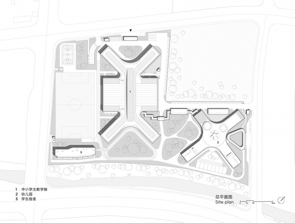 HIS 杭州国际学校 / 朱培栋 -line+ 建筑事务所 & gad HIS 杭州国际学校 / 朱培栋 -line+ 建筑事务所 & gad