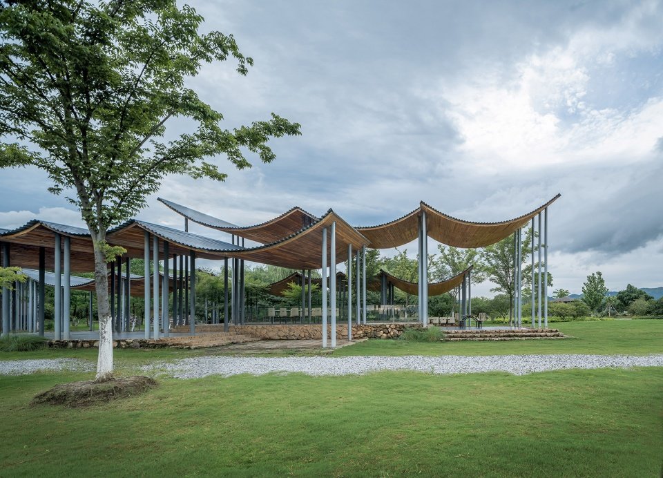 径山花海帐亭，杭州 / 浙江农林大学园林设计院 + 东维建筑