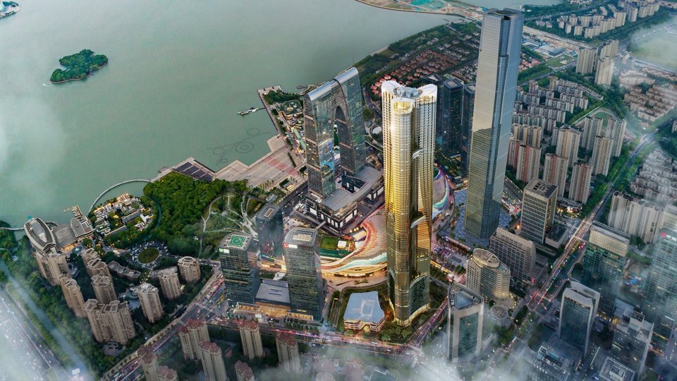 SOM 在苏州与中海合作打造地标塔楼