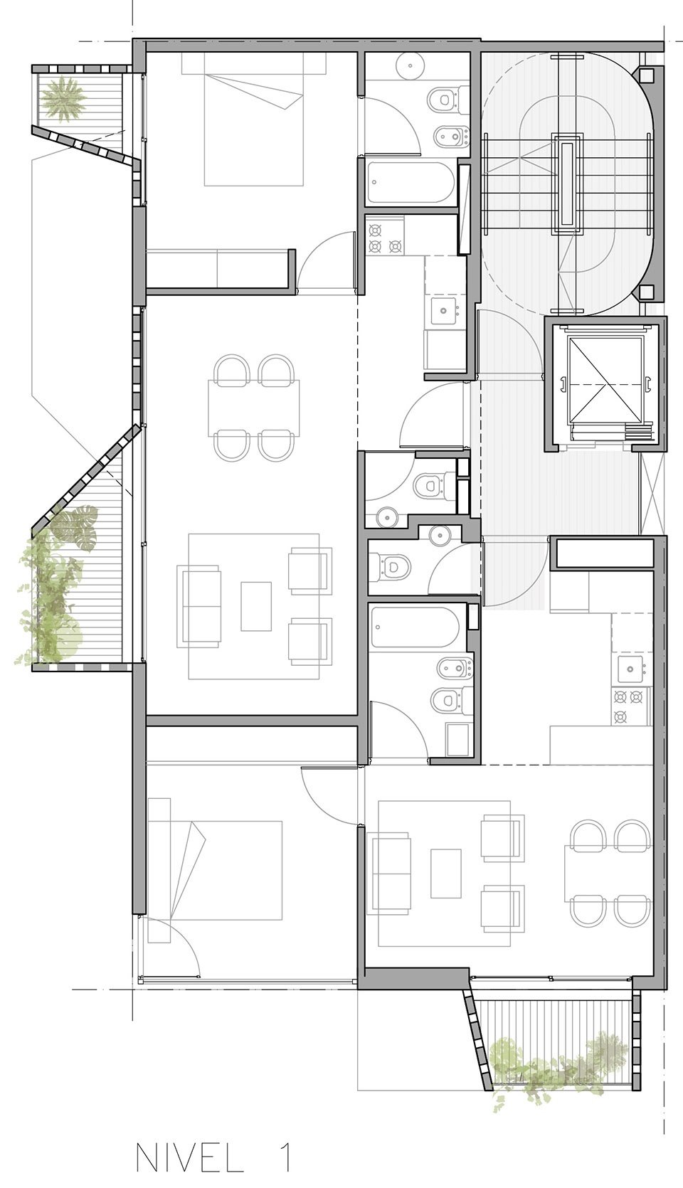 M 5606 住宅楼，阿根廷 / Arqtipo + Arq Juan Pablo Negro