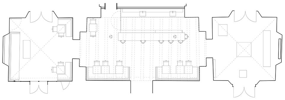 Nikolaj Kunsthal 咖啡馆与精品店，哥本哈根 / MEE Studio