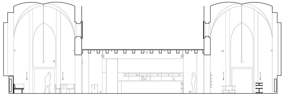 Nikolaj Kunsthal 咖啡馆与精品店，哥本哈根 / MEE Studio