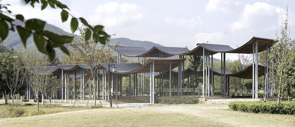 径山花海帐亭，杭州 / 浙江农林大学园林设计院 + 东维建筑