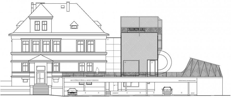 Montessori 幼儿园扩建,捷克 / Mjölk architekti + Projektový atelier David Montessori 幼儿园扩建,捷克 / Mjölk architekti + Projektový atelier David