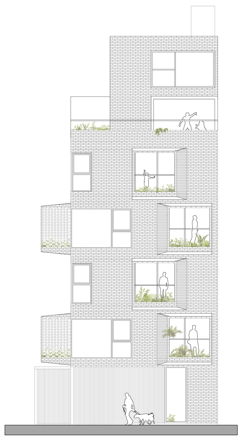 M 5606 住宅楼，阿根廷 / Arqtipo + Arq Juan Pablo Negro