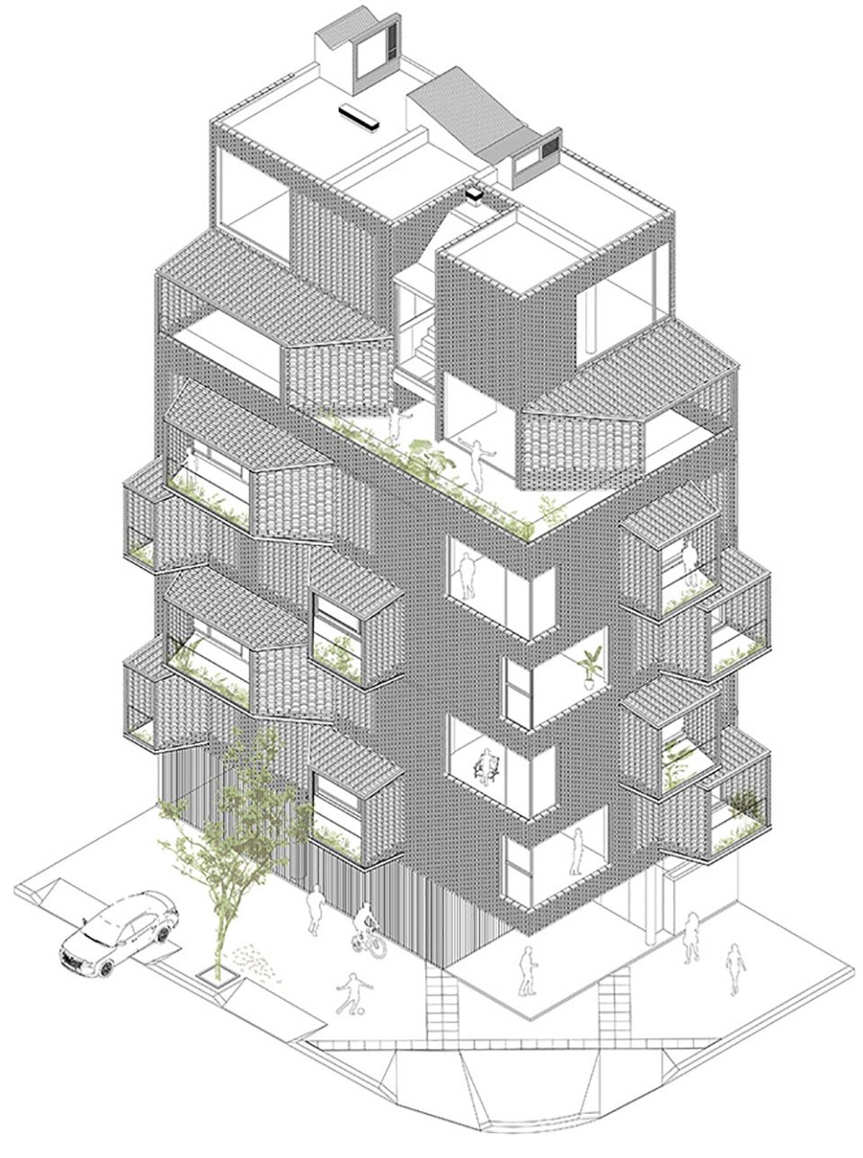 M 5606 住宅楼，阿根廷 / Arqtipo + Arq Juan Pablo Negro